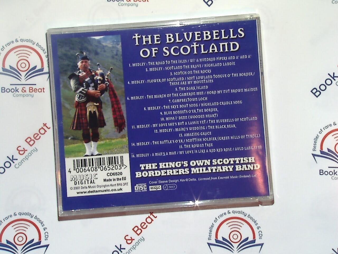 bookandbeat.com, CD, The Bluebells of Scotland, The King's Own Scottish Borders Military Band, Scottish military band, Scottish anthems, bagpipe music, military marches, traditional Scottish tunes, Scottish heritage, Celtic music, patriotic music, Scottish folk, ceremonial music, Highland music, Scotland tribute, instrumental, Scottish pride, cultural music, brass and woodwind, historic band, national pride, Scottish melodies