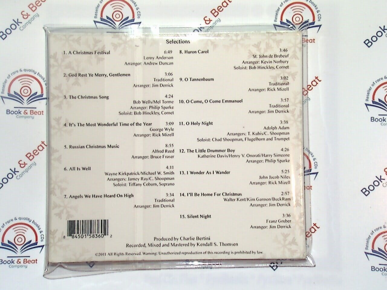 bookandbeat.com, CD, Brass Band of Central Florida, The Most Wonderful Time of the Year, holiday music, brass band, Christmas classics, festive season, instrumental, holiday spirit, traditional carols, orchestral, seasonal favorites, family-friendly, joyful tunes, winter music, holiday cheer, Christmas celebration, brass arrangements, timeless holiday songs,