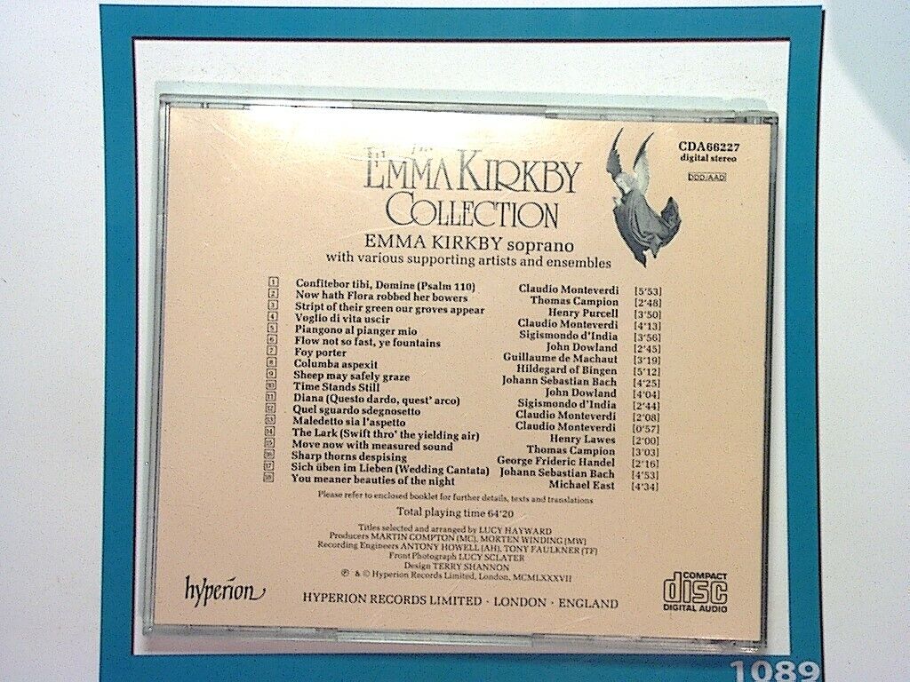 bookandbeat.com, CD, Emma Kirkby, The Pure Voice of, classical soprano, early music, baroque, vocal music, classical collection, British soprano, timeless vocals, Renaissance music, Monteverdi, Dowland, vocal purity, historical performance, lute accompaniment, choral music, music anthology, vocal artistry, English baroque, voice of Emma Kirkby, critically acclaimed, classical soprano album, early vocal music, collection