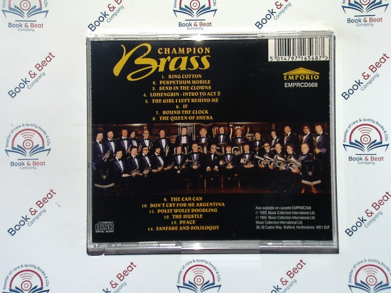 Wind music
UK brass band
Orchestral brass
Marching music
Instrumental
Historical band
Fairey Engineering Works Band
Contest winner
Competition band
Classical
Champion Brass
Champion band
CD
Brass classics
Bookandbeat.com