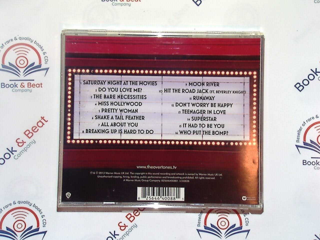 bookandbeat.com, CD, The Overtones, Saturday Night At The Movies, doo-wop, pop, vocal harmony, feel-good music, British band, classic covers, upbeat tunes, retro style, modern twist, smooth vocals, catchy melodies, timeless songs, vintage vibes, popular album, love songs, charming performances, energetic rhythms, crowd-pleaser, 2010s music