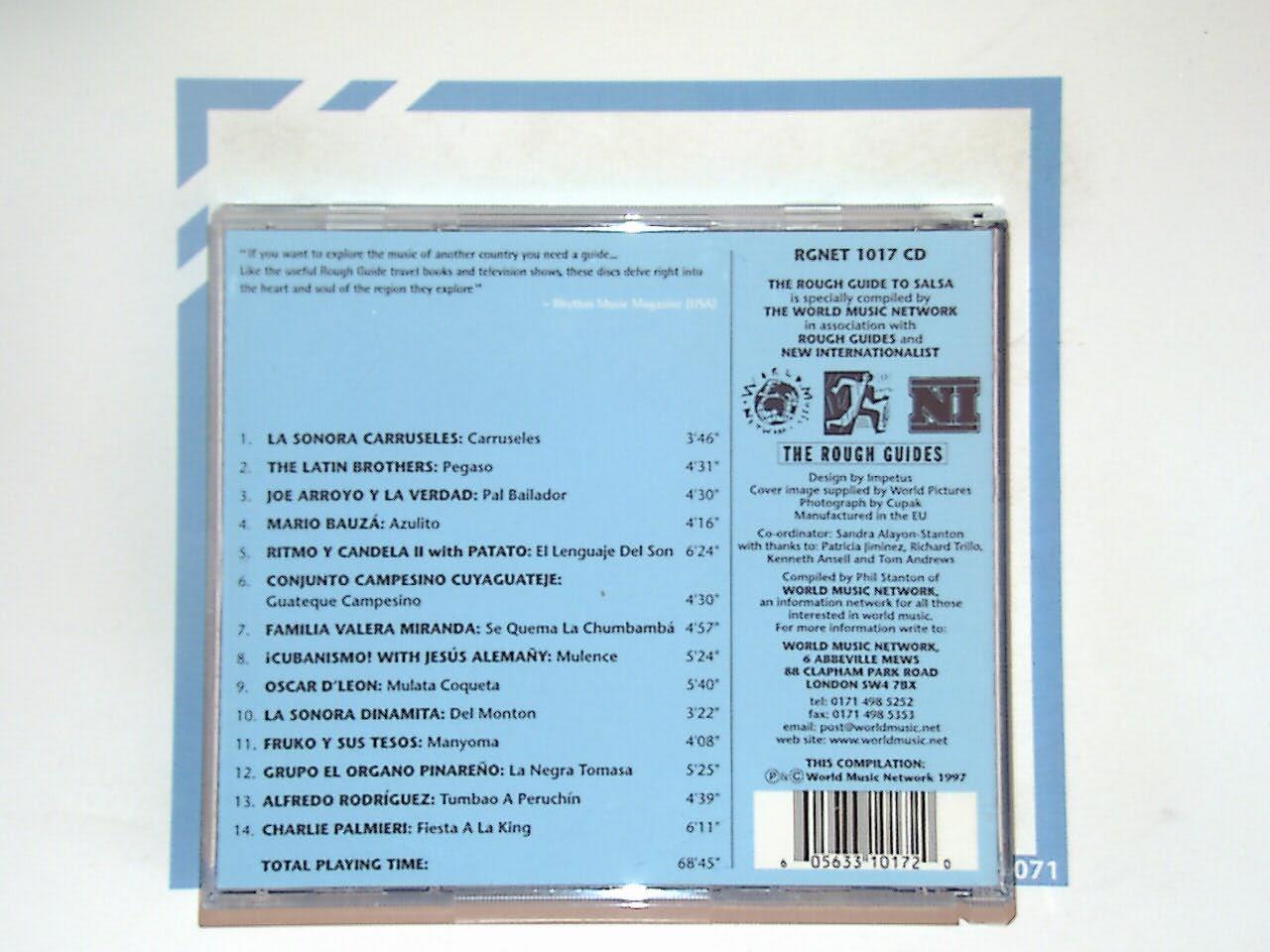 bookandbeat.com, CD, Rough Guide, Salsa, Latin music, dance music, Caribbean, rhythmic, lively, Cuban roots, Latin America, Afro-Latin, party music, vibrant, salsa classics, energetic, tropical, dance floor, iconic rhythms, salsa legends, upbeat, festive