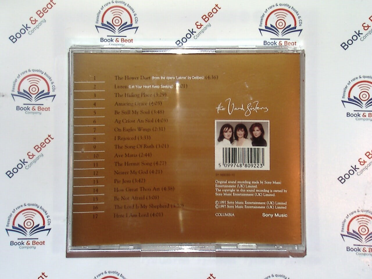 The Vard Sisters, Heavenly, CD, Mint condition, Promo, Bookandbeat.com, Vocal group, Christian music, Inspirational, Harmonies, Contemporary Christian, Uplifting, Beautiful voices, Emotional, Soulful, Worship music, Female vocalists, Melodic, Faith-based, Soothing, Spiritual, Music enthusiasts,