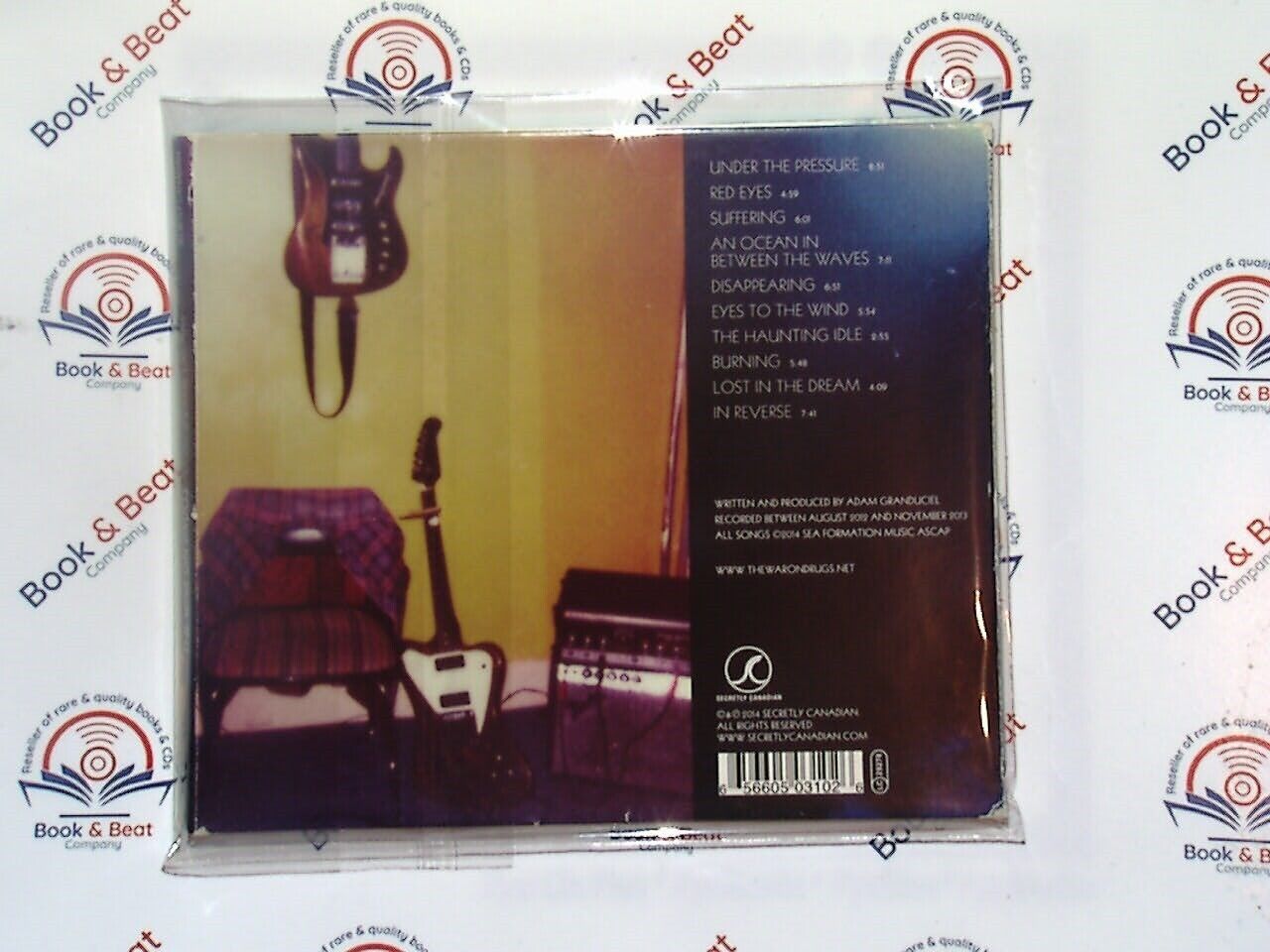 bookandbeat.com, CD, rock music, indie rock, alternative rock, The War On Drugs, Lost In The Dream, music album, 2010s music, American rock, lyrical depth, atmospheric sound, guitar-driven, vinyl sound, musical journey, introspective lyrics, modern rock, critically acclaimed, album of the year, music collection,