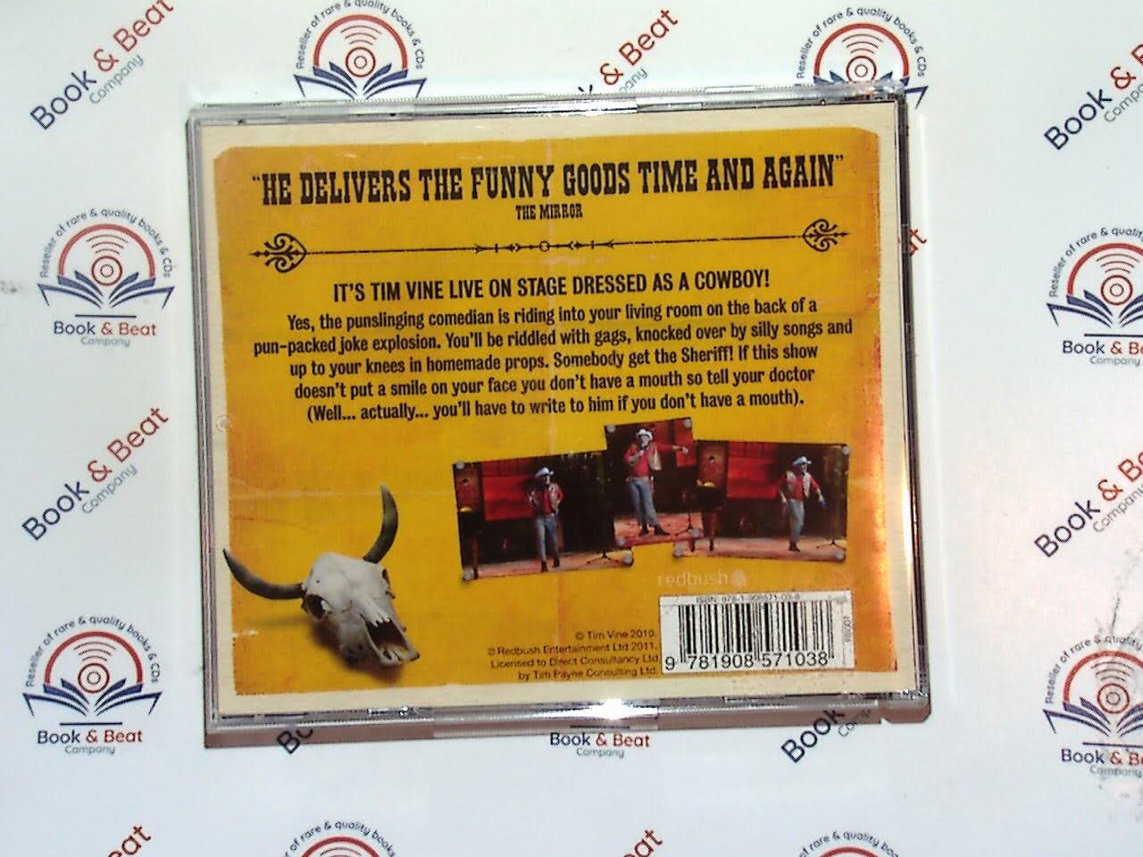 Tim Vine, Punslinger, Comedy Album, Stand-Up Comedy, One-Liners, Wordplay, British Humor, Funny Songs, Laugh Out Loud, Collector’s Item, VGC CD, Bookandbeat.com, Must-Have Comedy, Iconic Comedian, Entertainment, new CDs, used CDs, new books, used books, online music store, online bookstore, rare CDs, rare books, affordable books, affordable CDs, book lovers, music enthusiasts, collectible CDs, vintage books,DVD,