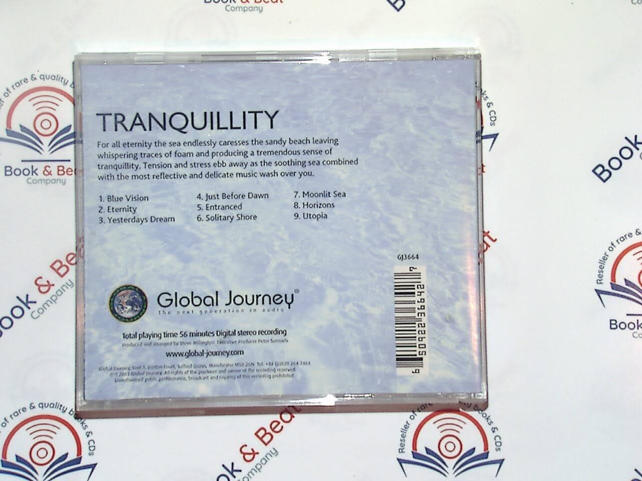 bookandbeat.com, CD, Tranquility, Steve Hogarty, Global Journey, relaxation music, ambient sounds, soothing, meditation, peaceful melodies, instrumental, calming, stress relief, background music, gentle rhythms, serene atmosphere, new age, wellness, spa music, soft tunes, reflective, serene environment, holistic