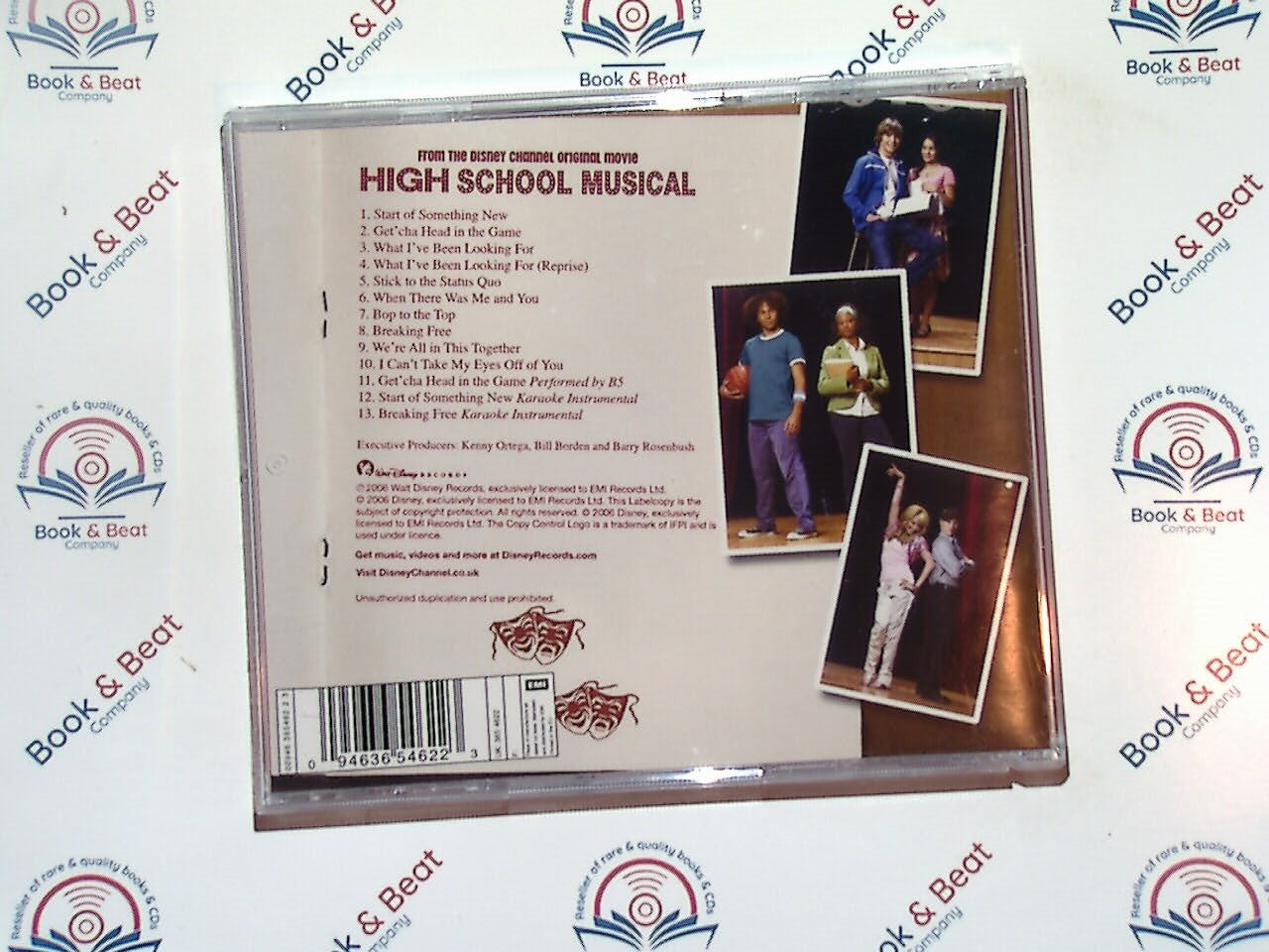 Various, High School Musical, Original Movie Soundtrack, Disney, musical, soundtrack, teen movie, Zac Efron, Vanessa Hudgens, Disney Channel, sing-along, pop songs, dance hits, family-friendly, movie soundtrack, iconic songs, bookandbeat.com,new CDs, used CDs, new books, used books, online music store, online bookstore, rare CDs, rare books, affordable books, affordable CDs, book lovers, music enthusiasts, collectible CDs, vintage books,DVD,