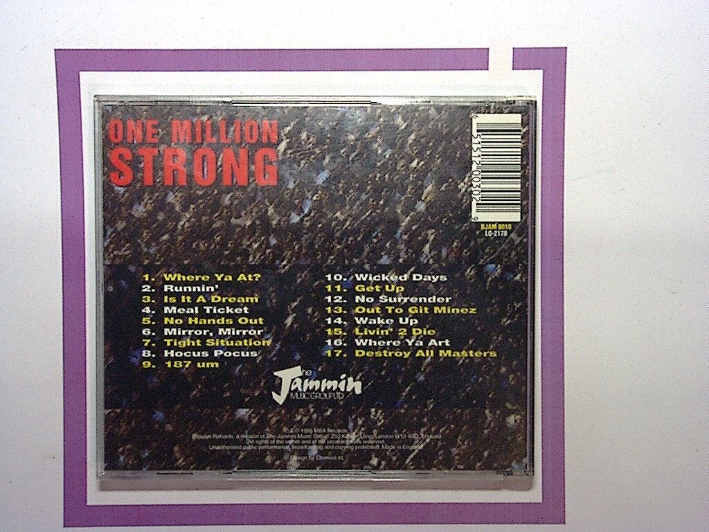 One Million Strong, Blackjam, Various Artists, Hip-Hop Compilation, Rap Music, 90s Hip-Hop, Urban Music, Conscious Rap, Classic Rap, R&B, Rap Legends, Underground Hip-Hop, Compilation Album, Hip-Hop Culture, 90s Rap Hits, Rap Compilation, Iconic Rap, Music Mix, Hip-Hop Beats, Timeless Tracks, Bookandbeat.com,