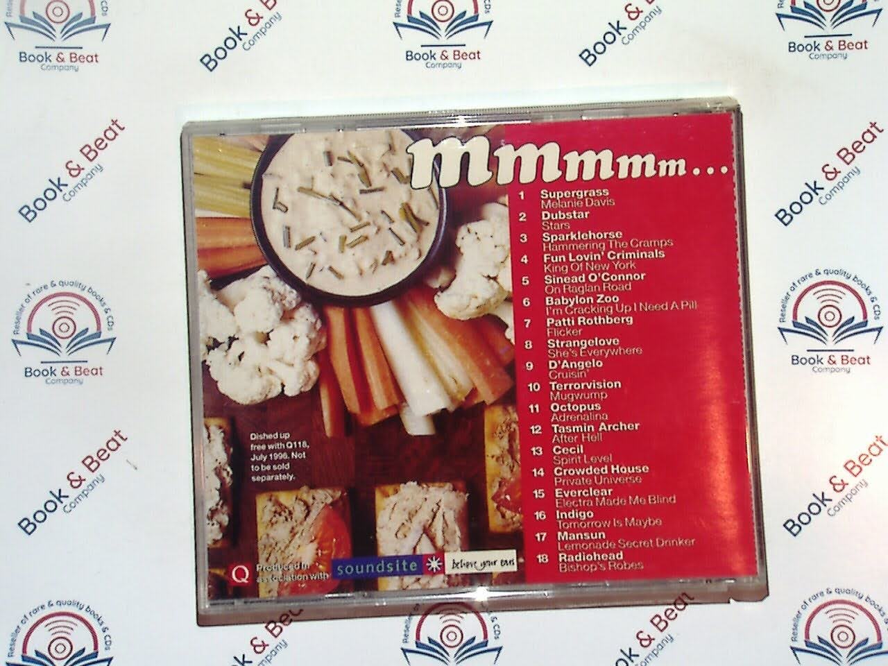 Various, Q Magazine, mmmmm..., 73 Mouth-Watering Minutes, music compilation, alternative rock, indie music, classic tracks, rock anthems, curated playlist, music magazine, exclusive tracks, collector's edition, diverse artists, must-have album, limited edition, bookandbeat.com,