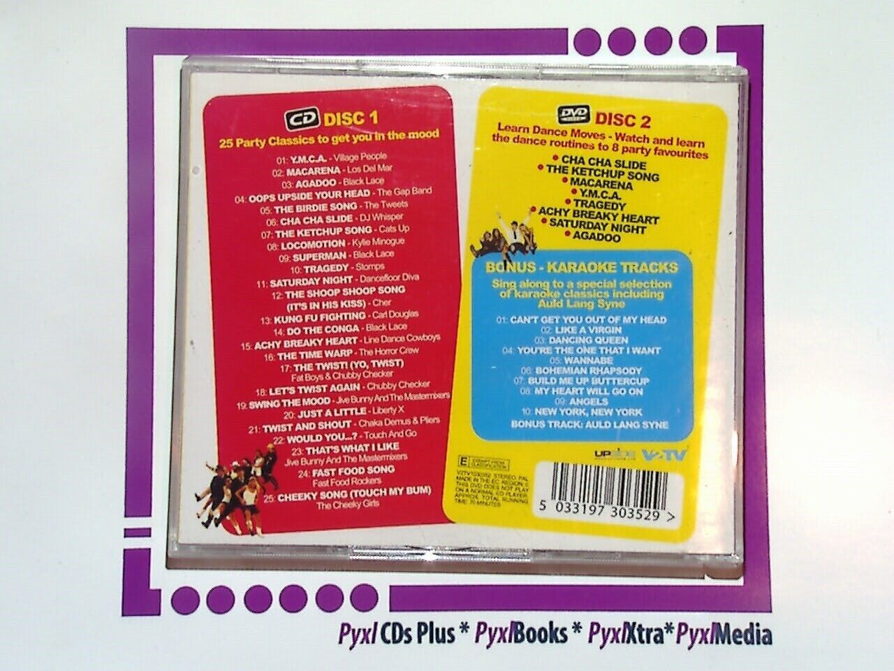 bookandbeat.com, CD, Various Artists, Ultimate Dance Craze, Bonus Karaoke, DVD, dance hits, party music, pop, dance floor, karaoke version, upbeat tracks, high energy, popular songs, crowd-pleasers, music collection, dance compilation, lively beats, sing-along, 2000s hits, club anthems, interactive, bonus features, music video, entertainment