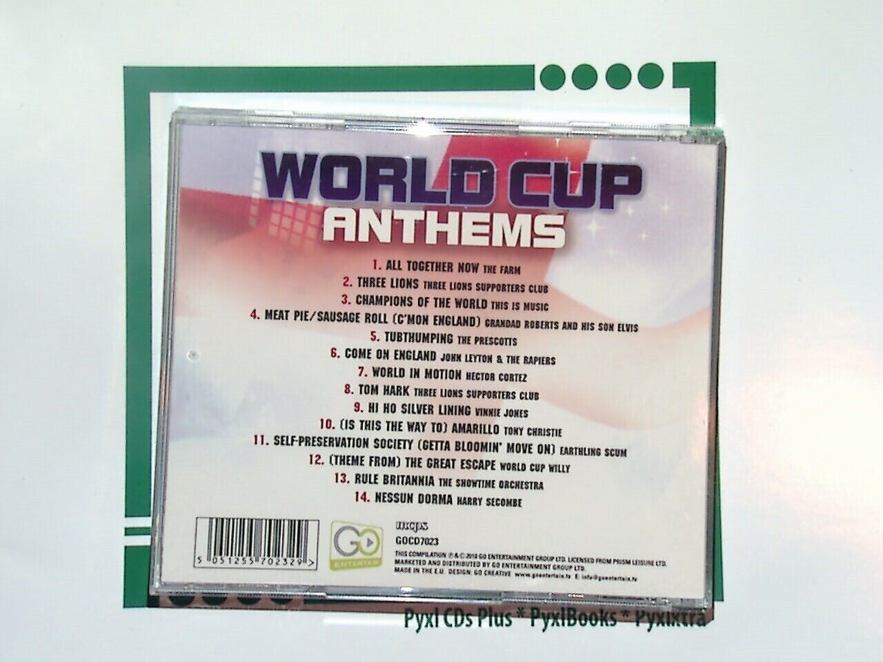 Various Artists, World Cup Anthems, Football Music, Soccer Tunes, Sports Anthems, Global Hits, Iconic Footie Songs, World Cup Songs, Timeless Classics, Party Vibes, 1990s Music, Collector's Item, Nostalgic Music, Sports Spirit, Bookandbeat.com,new CDs, used CDs, new books, used books, online music store, online bookstore, rare CDs, rare books, affordable books, affordable CDs, book lovers, music enthusiasts, collectible CDs, vintage books,DVD,