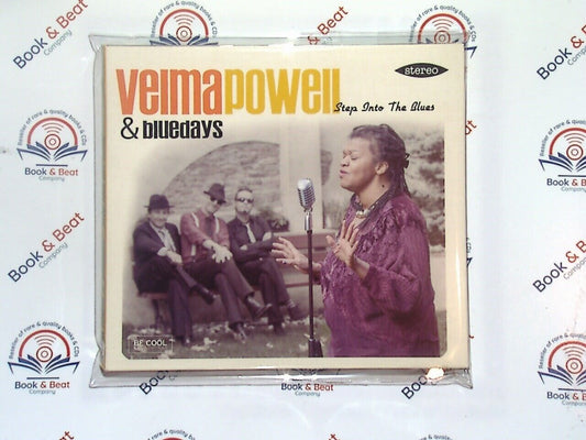 bookandbeat.com, CD, Velma Powell, Bluedays, Step Into the Blues, blues music, soulful vocals, electric blues, classic blues sound, blues band, powerful lyrics, emotional depth, blues guitar, live performance feel, blues roots, rhythm and blues, contemporary blues, heartfelt, vocal powerhouse, Southern blues, soul-infused,