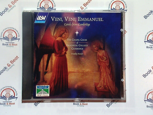 bookandbeat.com, CD, Veni Veni Emmanuel, Carols from Cambridge, choral music, Christmas carols, Cambridge choir, sacred music, holiday tradition, classical, acapella, traditional carols, festive season, British choir, Christmas classics, choral arrangements, holiday celebration, spiritual music, seasonal choir, angelic voices,