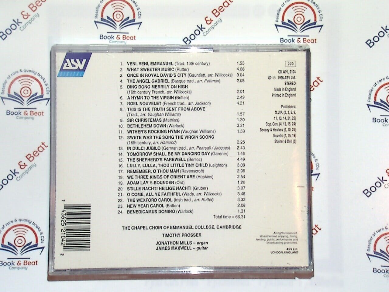 bookandbeat.com, CD, Veni Veni Emmanuel, Carols from Cambridge, choral music, Christmas carols, Cambridge choir, sacred music, holiday tradition, classical, acapella, traditional carols, festive season, British choir, Christmas classics, choral arrangements, holiday celebration, spiritual music, seasonal choir, angelic voices,