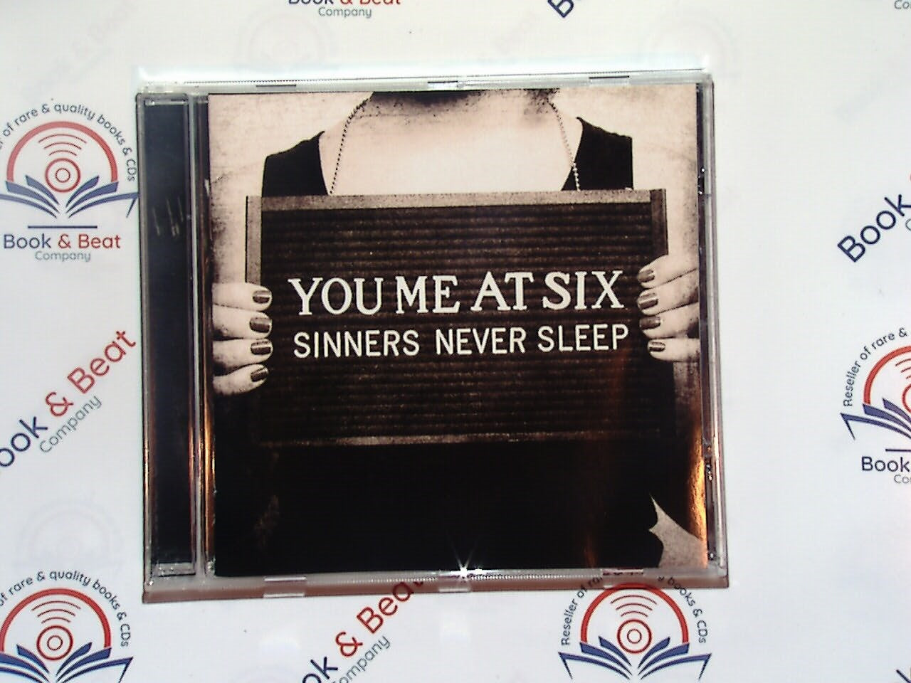 bookandbeat.com, CD, You Me at Six, Sinners Never Sleep, alternative rock, pop punk, post-hardcore, British band, energetic album, emotional lyrics, rock anthems, catchy choruses, fan favorite, intense sound, popular release, high energy, powerful vocals, guitar-driven, alternative music, raw emotions, rebellious themes, iconic tracks, influential album