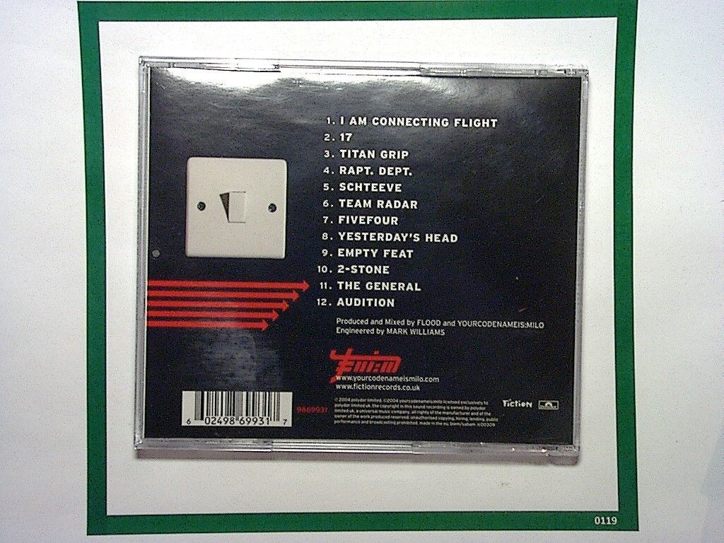 Yourcodenameis
, Ignoto, 2005 album, Post-hardcore, Alternative rock, CD, Experimental rock, British band, Indie rock, Noise rock, Aggressive sound, Underground rock, 2000s rock, Bookandbeat.com, Rock fans, Loud guitars, Energetic, Unique sound, Progressive rock, Concept album, UK rock scene,