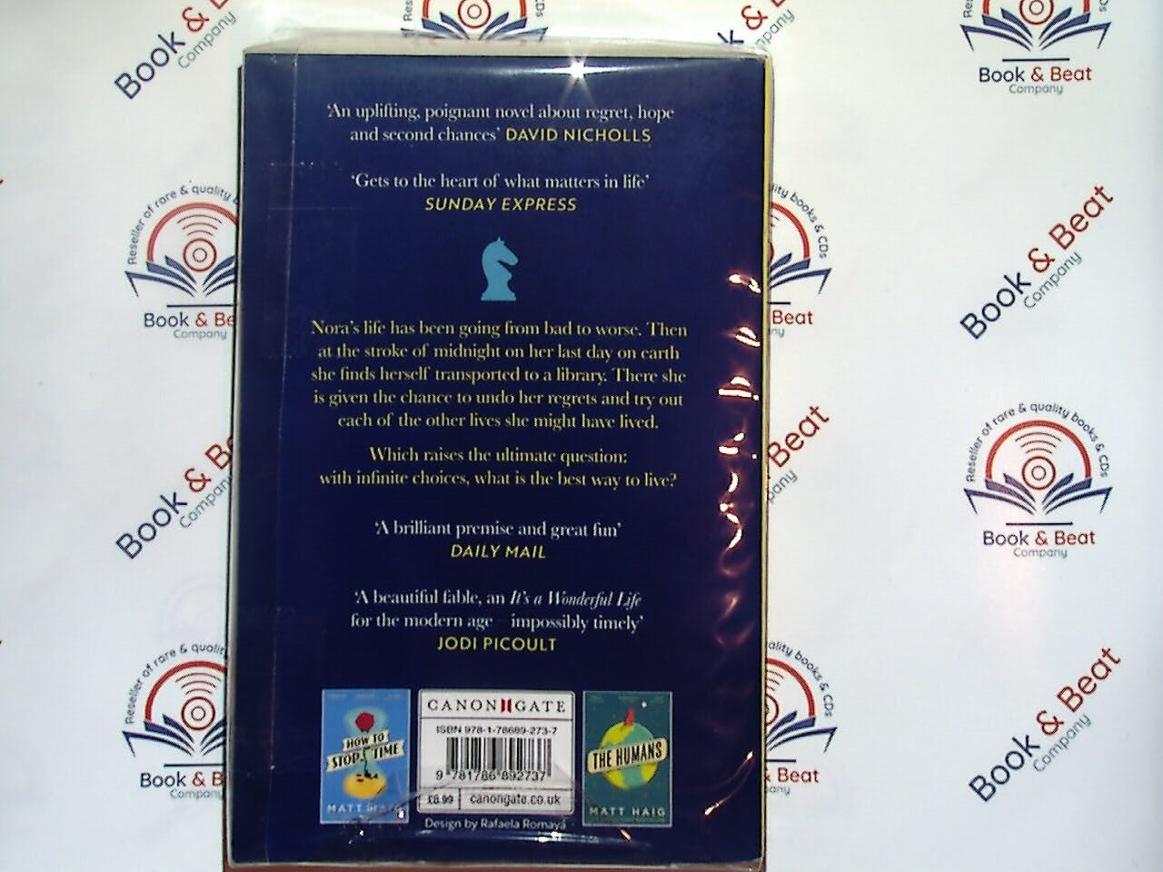 bookandbeat.com, The Midnight Library, Matt Haig, novel, fiction, mental health, life choices, alternate lives, self-discovery, second chances, existential fiction, philosophical novel, parallel lives, life regrets, meaningful life, bestselling author, inspirational story, mindfulness, modern literature, life and death, emotional journey, award-winning book.
