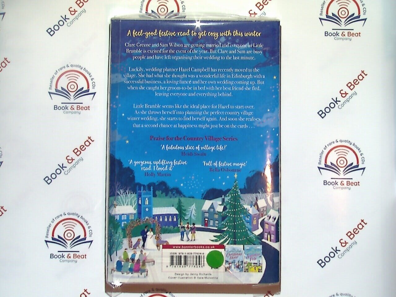 bookandbeat.com, Cathy Lake, Country Village, Winter Wedding, small-town romance, festive love, wedding romance, winter wonderland, community spirit, holiday romance, country life, heartwarming story, family connections, charming village, festive cheer, Christmas wedding, romantic winter read, seasonal romance, rural setting, love in the countryside, feel-good novel