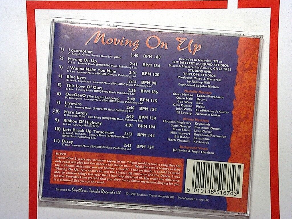 Scooter Lee	Moving On Up CD Mint