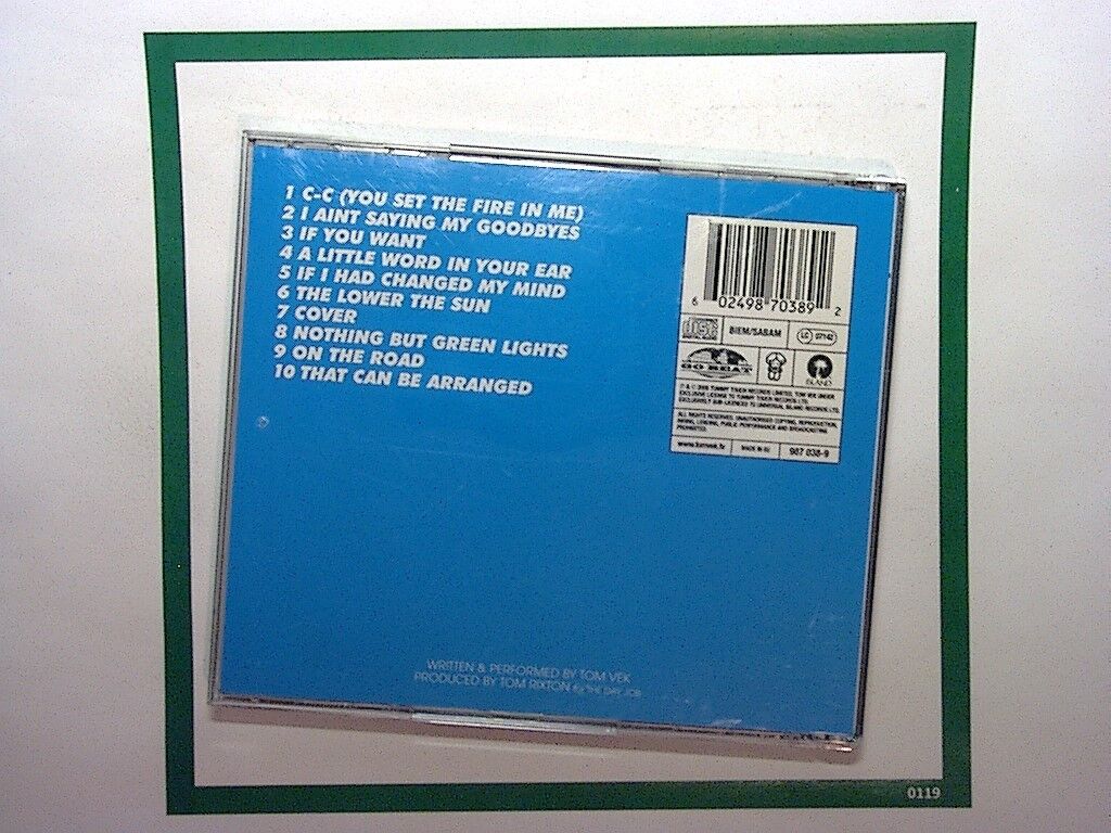 Tom Vek - We Have Sound (2011) CD Nr Mint