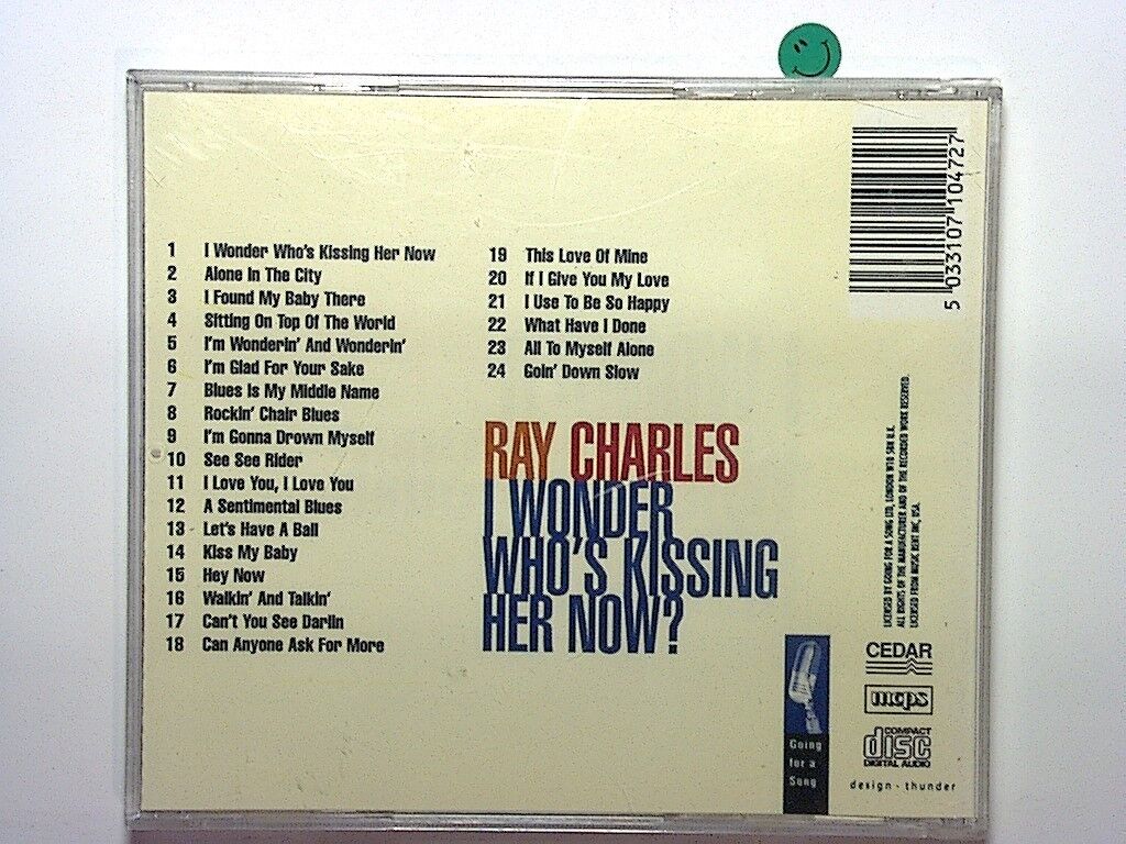 Ray Charles	 I Wonder Who's Kissing Her Now? CD VGC