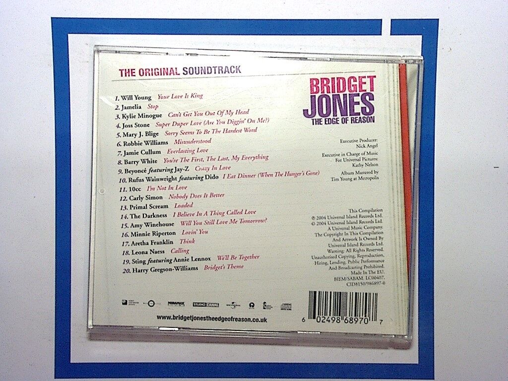Soundtrack - Bridget Jones (The Edge of Reason/Original , 2004) Mint