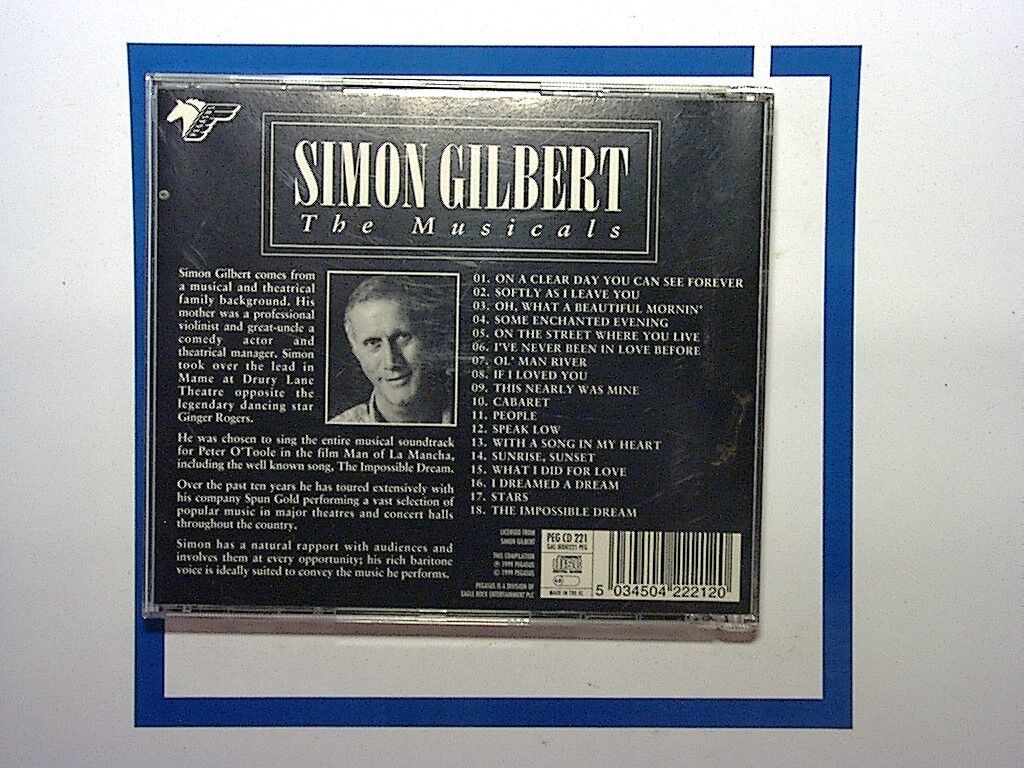 Simon Gilbert - The Musicals CD Mint