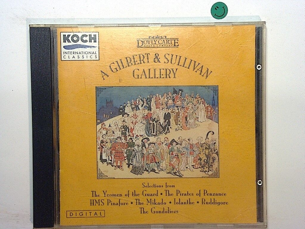 Sir Arthur Sullivan  -  A Gilbert & Sullivan Gallery Cd Mint