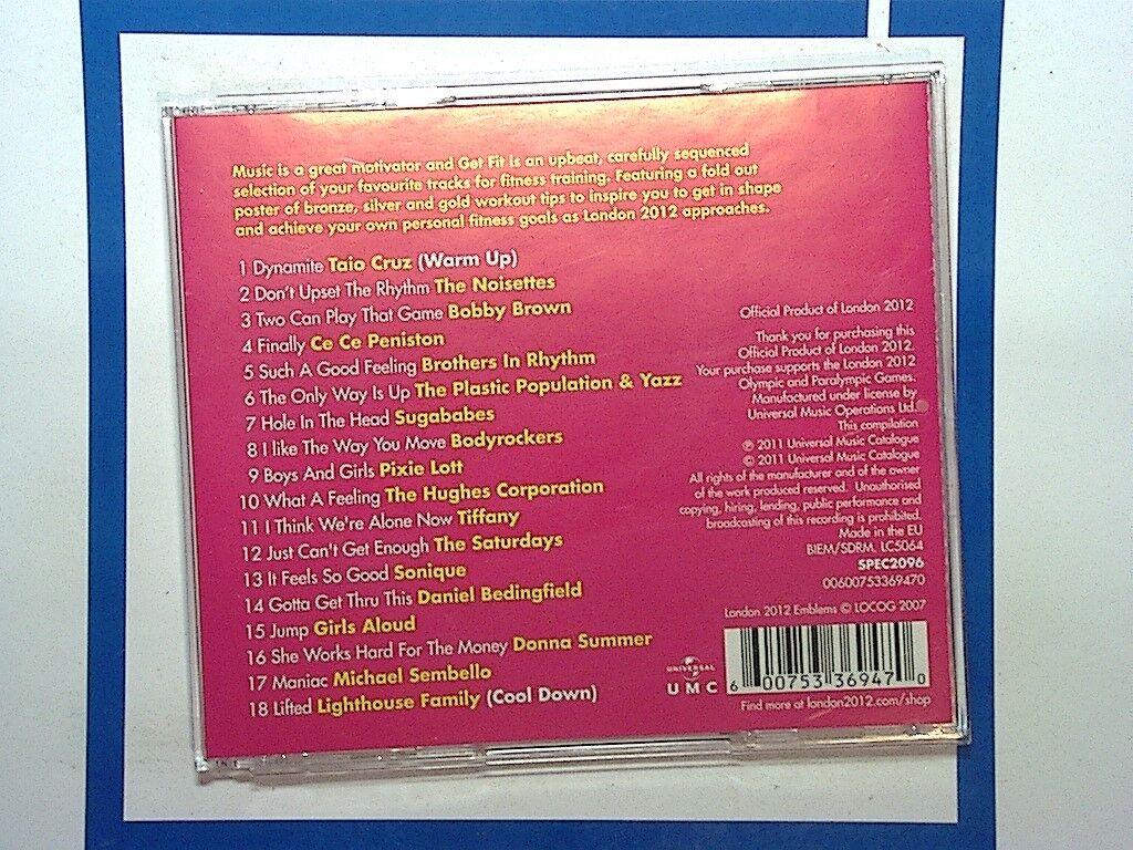 Various Artists - Get Fit [Spectrum] (2011) CD Mint