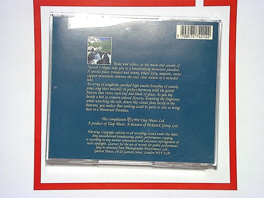 The Sounds Of Nature	Mountain Paradise Cd Nr Mint