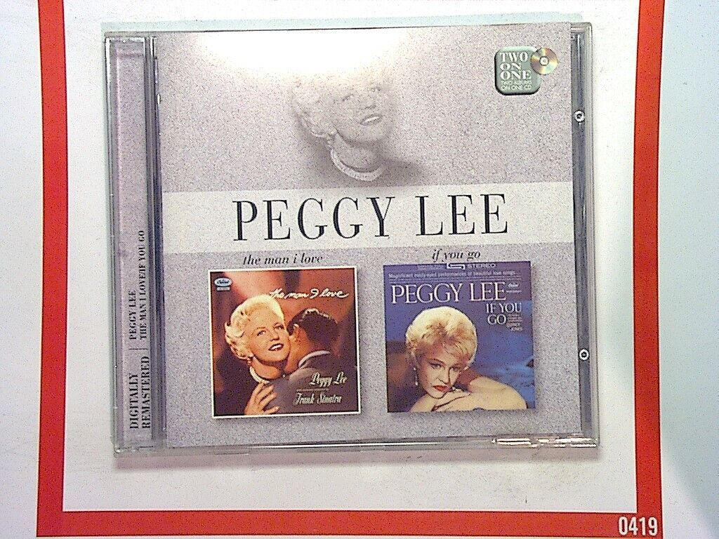 Peggy Lee	The Man I Love / If You Go CD Mint (Gift Option)*