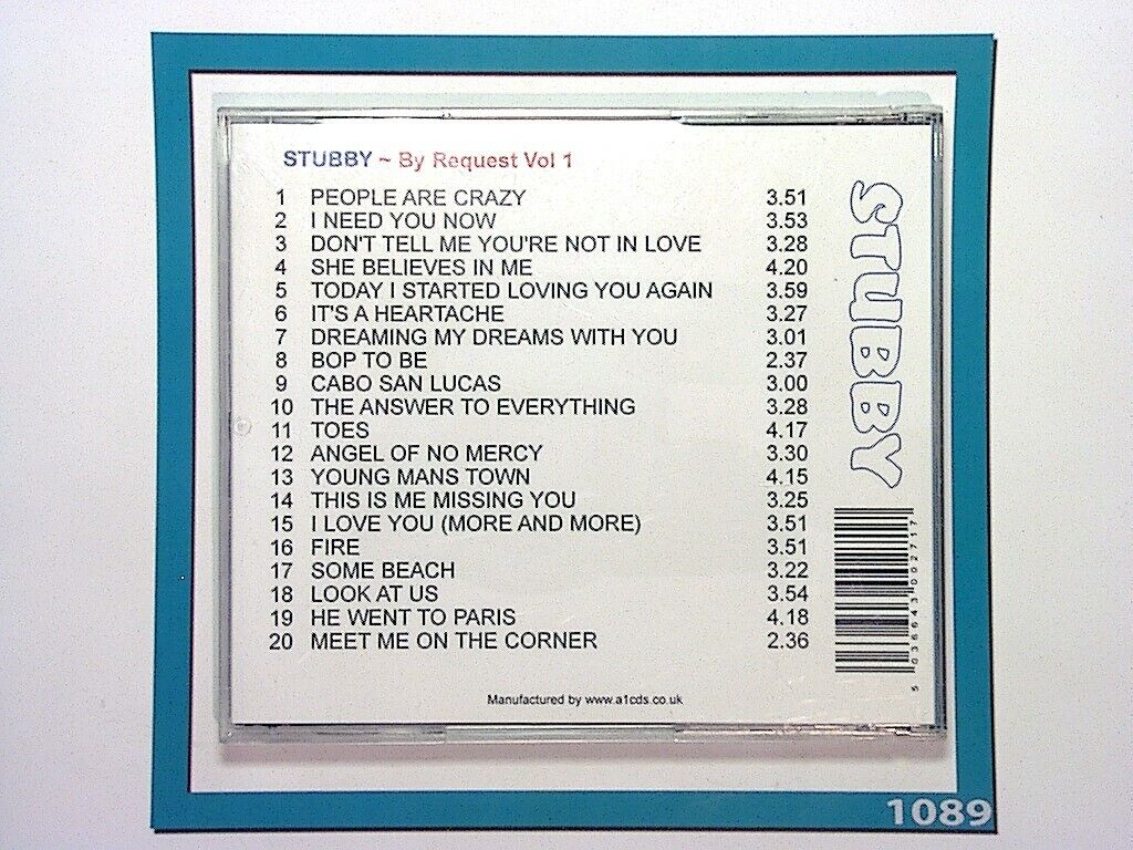 Stubby	By Request Vol 1 CD Mint (Gift Option)*