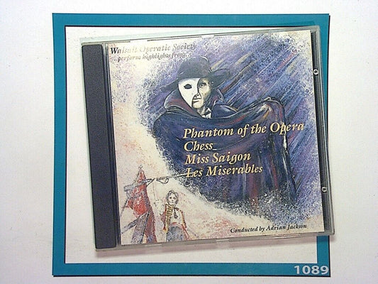 Walsall Operatic Society	Phantom Chess Miss Saigon Les Miserables CD Nr Mint