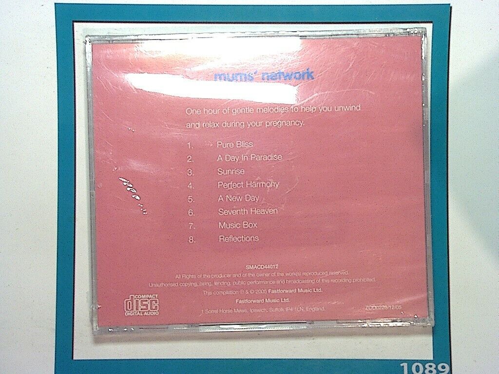 Mum's Network	Expectations Music To Relax To During Pregnancy CD New & Sealed