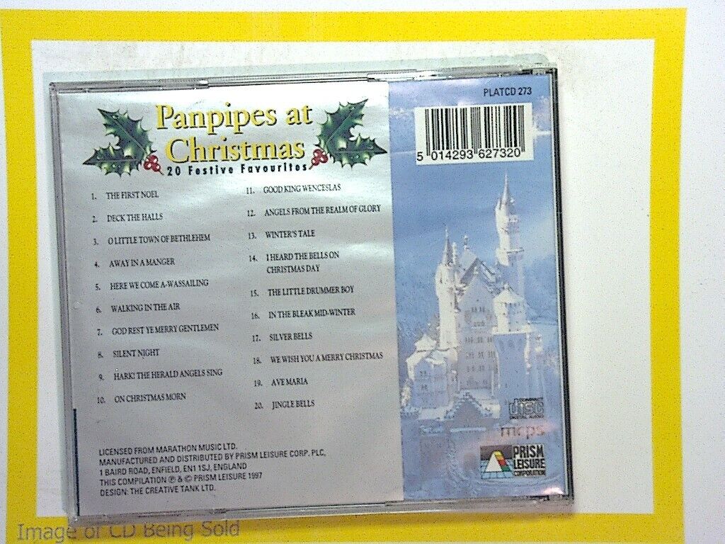 Various Artists	Panpipes at Christmas CD Mint