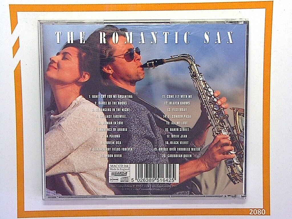 Various Artists	Romantic Sax CD Mint