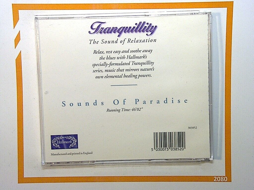 Tranquillity - Sounds of Paradise CD Mint