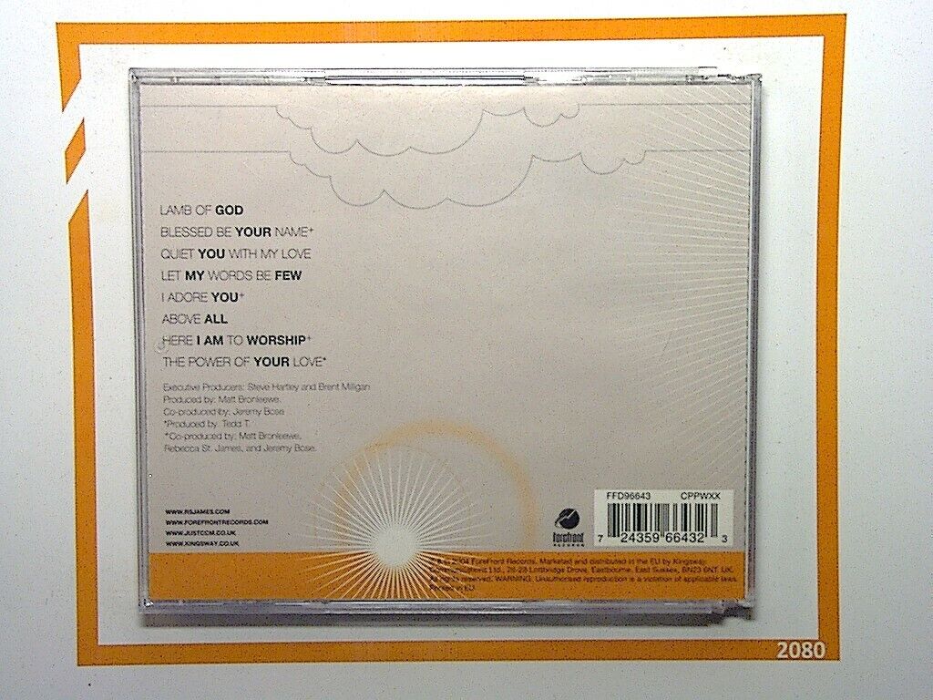 Rebecca St. James	Live Worship: Blessed Be Your Name CD Like New