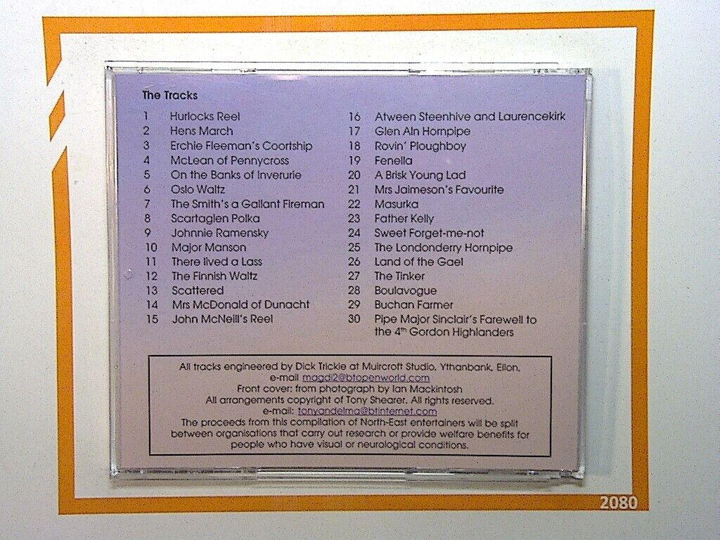 Tony Shearer and The Freens	A fair Blaw CD Nr Mint