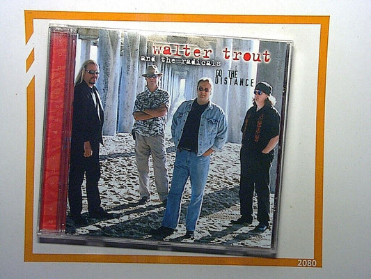 Walter Trout And The Radicals : Go The Distance CD Mint
