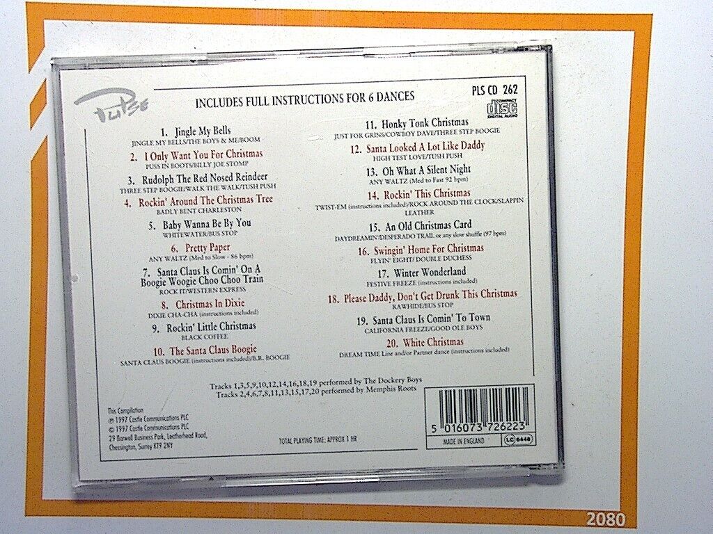 various	Christmas Line Dance CD Mint