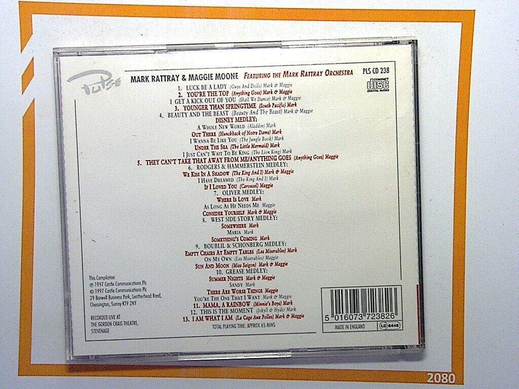 Musical Magic with Mark Rattray & Maggie Moone CD Mint