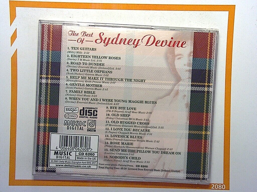 Sydney Devine - The Best of CD Mint