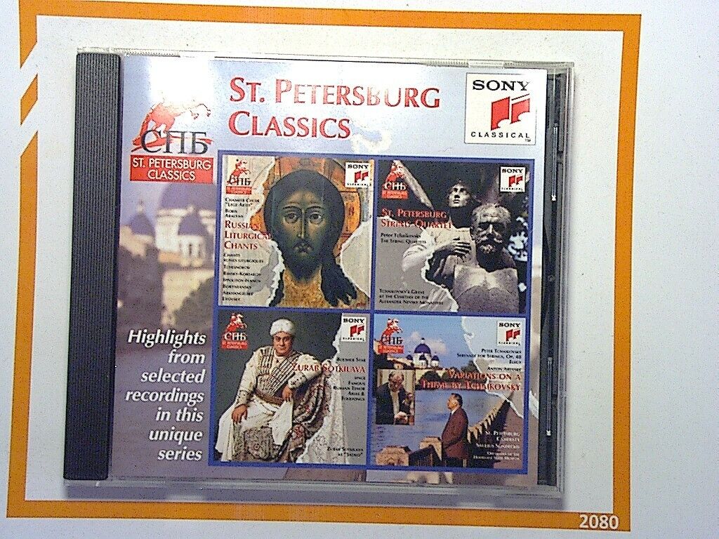 St Petersburgh Classics CD	A Taste of Things To Come CD Mint