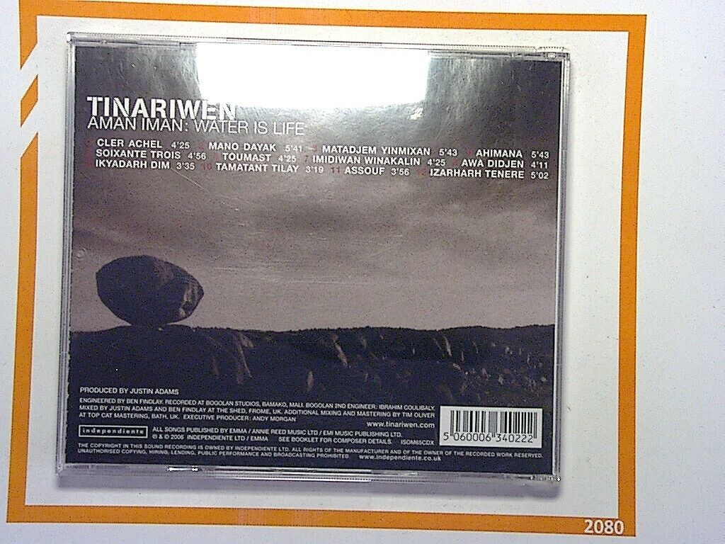 Tinariwen	Aman Iman: Water is Life CD Mint