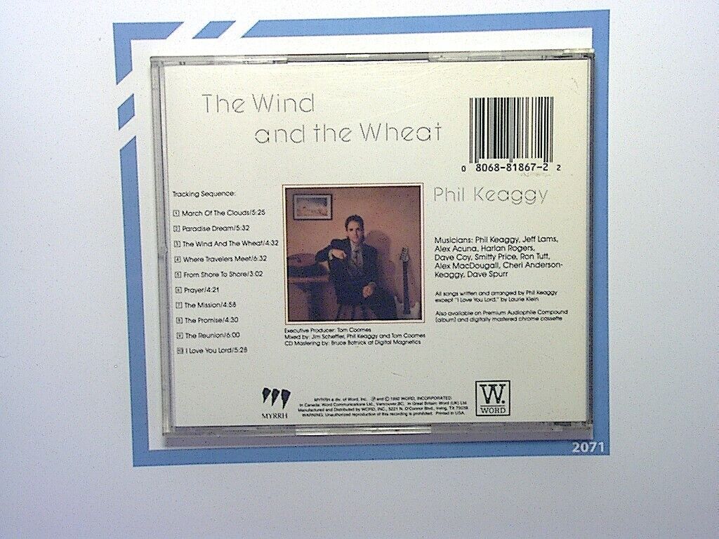 Phil Keaggy	Wind & the Wheat CD Nr Mint