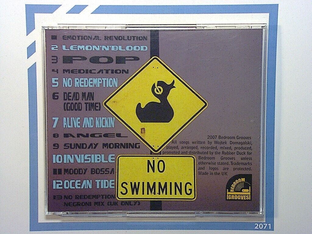 Rubber Duck	2007 Bedroom Grooves CD Nr Mint