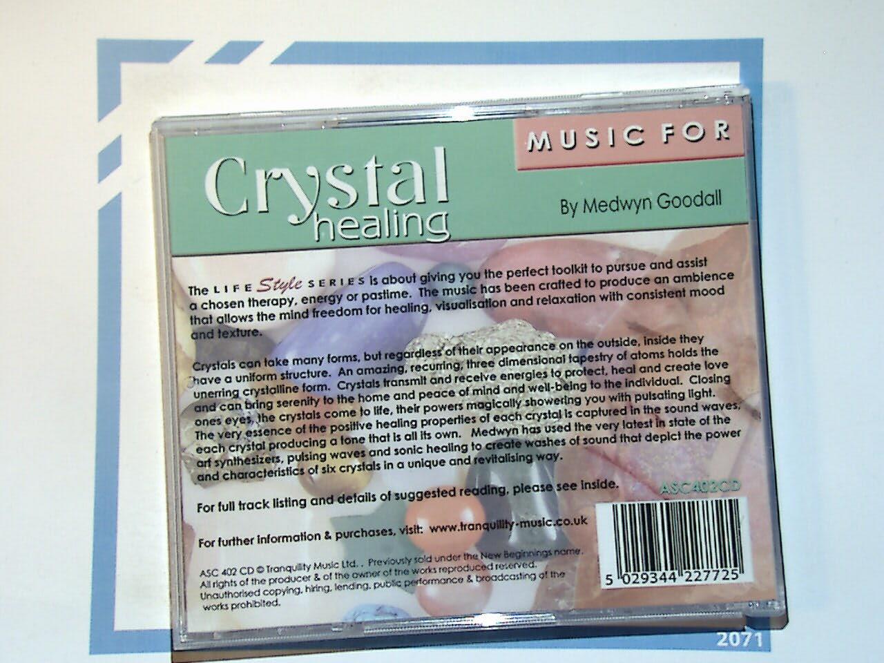 Medwyn Goodall	Music for Crystal Healing Cd Mint