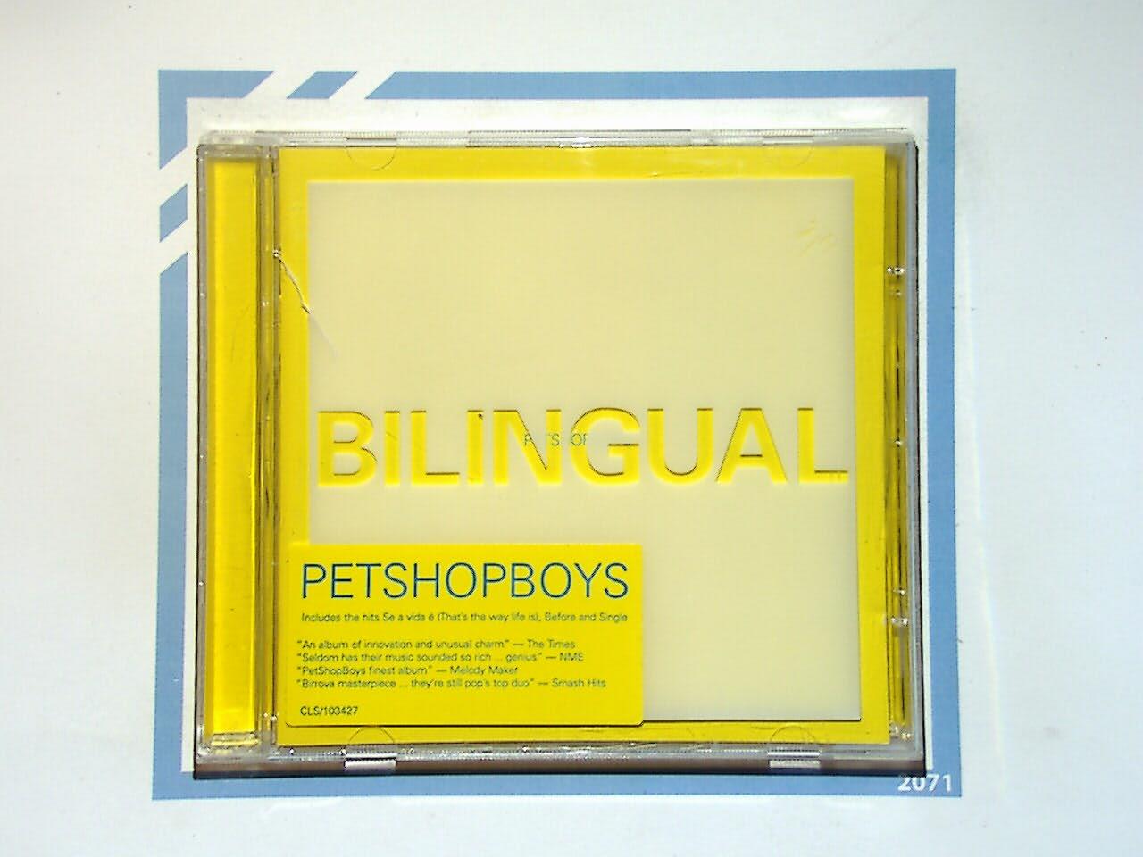 Pet Shop Boys	Bilingual CD Nr Mint