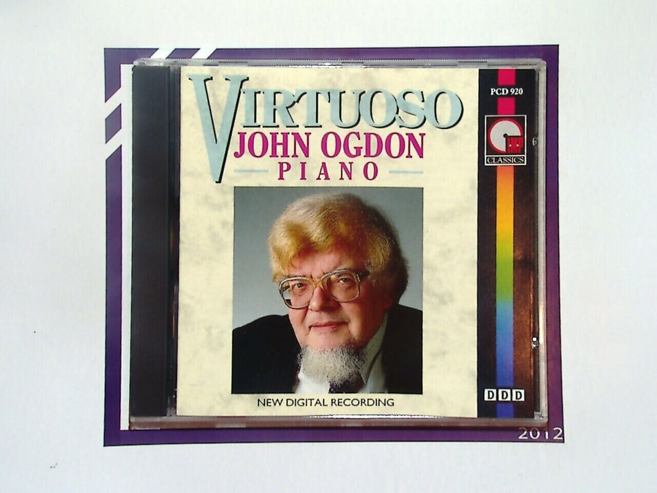 Virtuoso John Ogdon Piano CD Mint